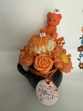 Load image into Gallery viewer, Black Talavera candle bouquet