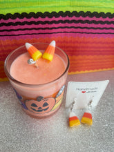 Load image into Gallery viewer, Candy corn candle
