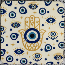 Load image into Gallery viewer, Evil eye coaster
