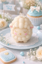 Load image into Gallery viewer, Sheep pillar candle
