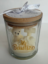Load image into Gallery viewer, Bear baptism candle
