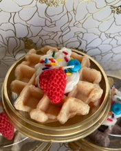 Load image into Gallery viewer, Waffle Candle

