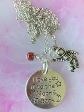 Load image into Gallery viewer, To the moon and back necklace
