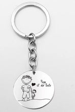 Load image into Gallery viewer, Family Stainless Steel Keychain
