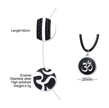 Load image into Gallery viewer, OHM Hindu Buddhist  Yoga Necklace
