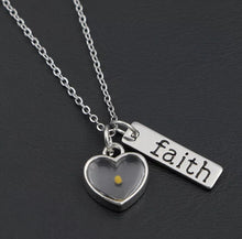 Load image into Gallery viewer, faith as small as a mustard seed necklace
