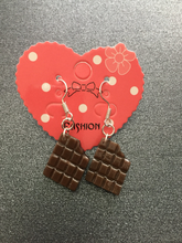 Load image into Gallery viewer, Mini Chocolate Earrings
