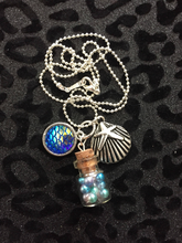 Load image into Gallery viewer, Mermaid Bottle Necklace

